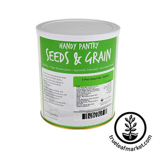 5 Part Salad Seed Mix (organic) - Sprouting Seeds
