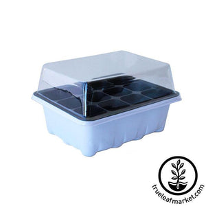 12 Cell Seed Starting Set - Tray, Insert, Dome