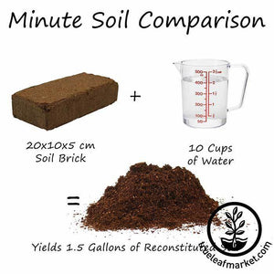 Minute Soil - Compressed Coconut Coir
